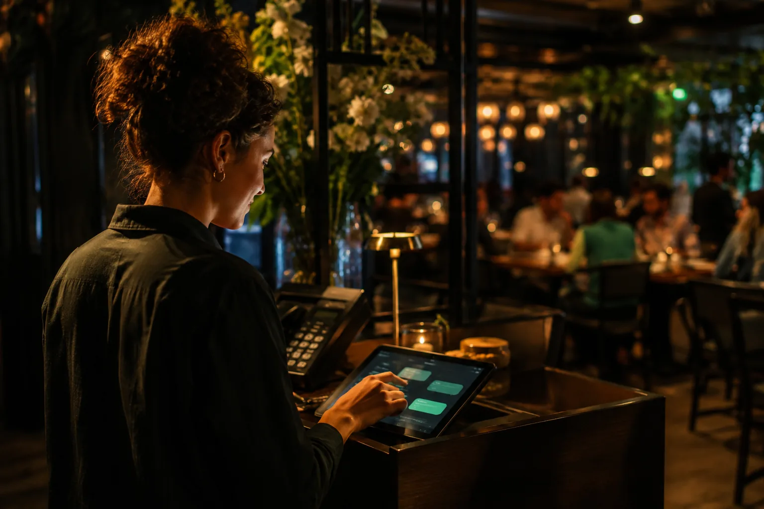 Restaurants team handling customer bookings
